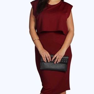 Poppy Double Layer Midi Dress